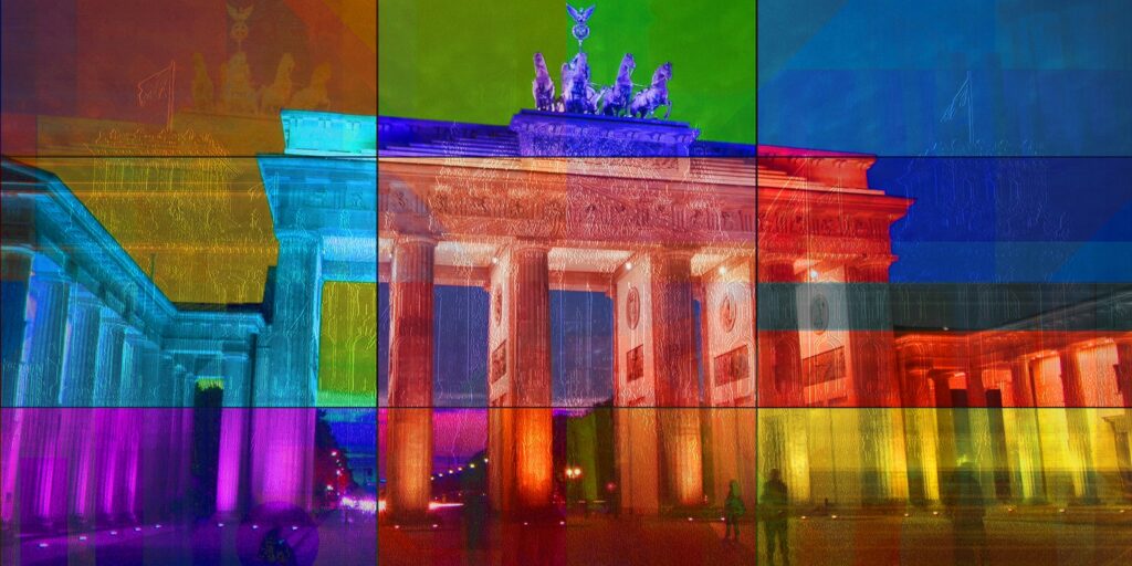 PLATUX Kunst Berlin Brandenburg Gate Fotokunst City-Art 2015