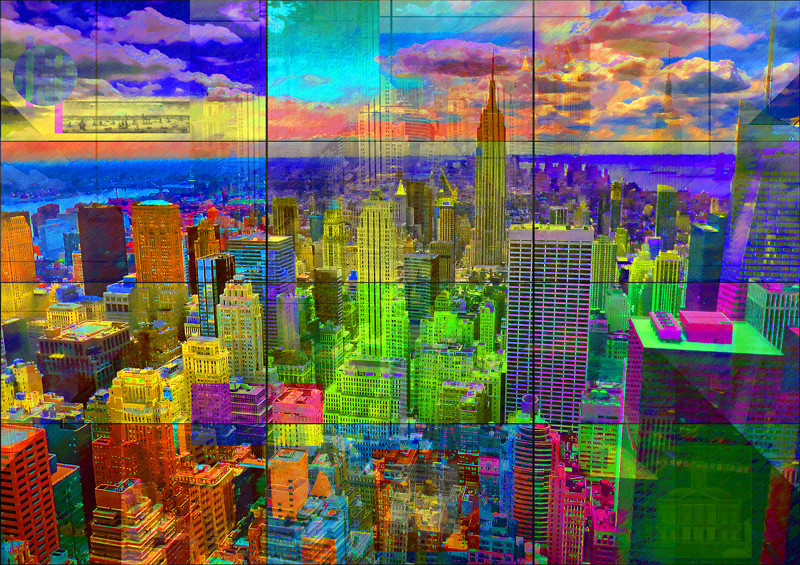 New York City Skyline by PLATUX