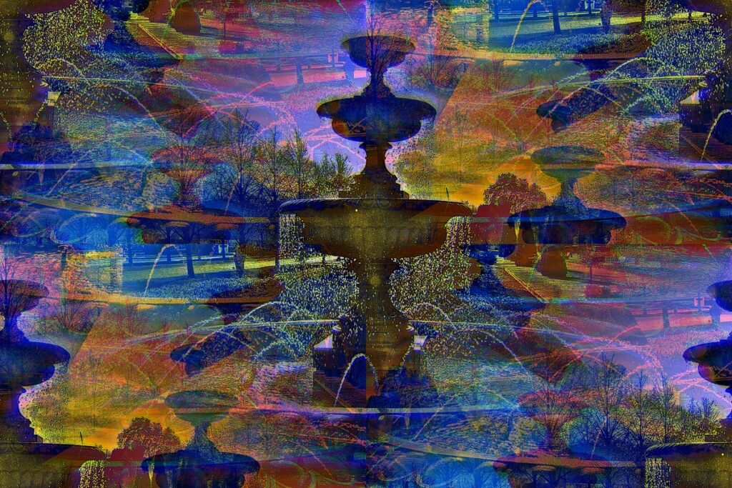 The Fountain London PLATUX Modern Art London